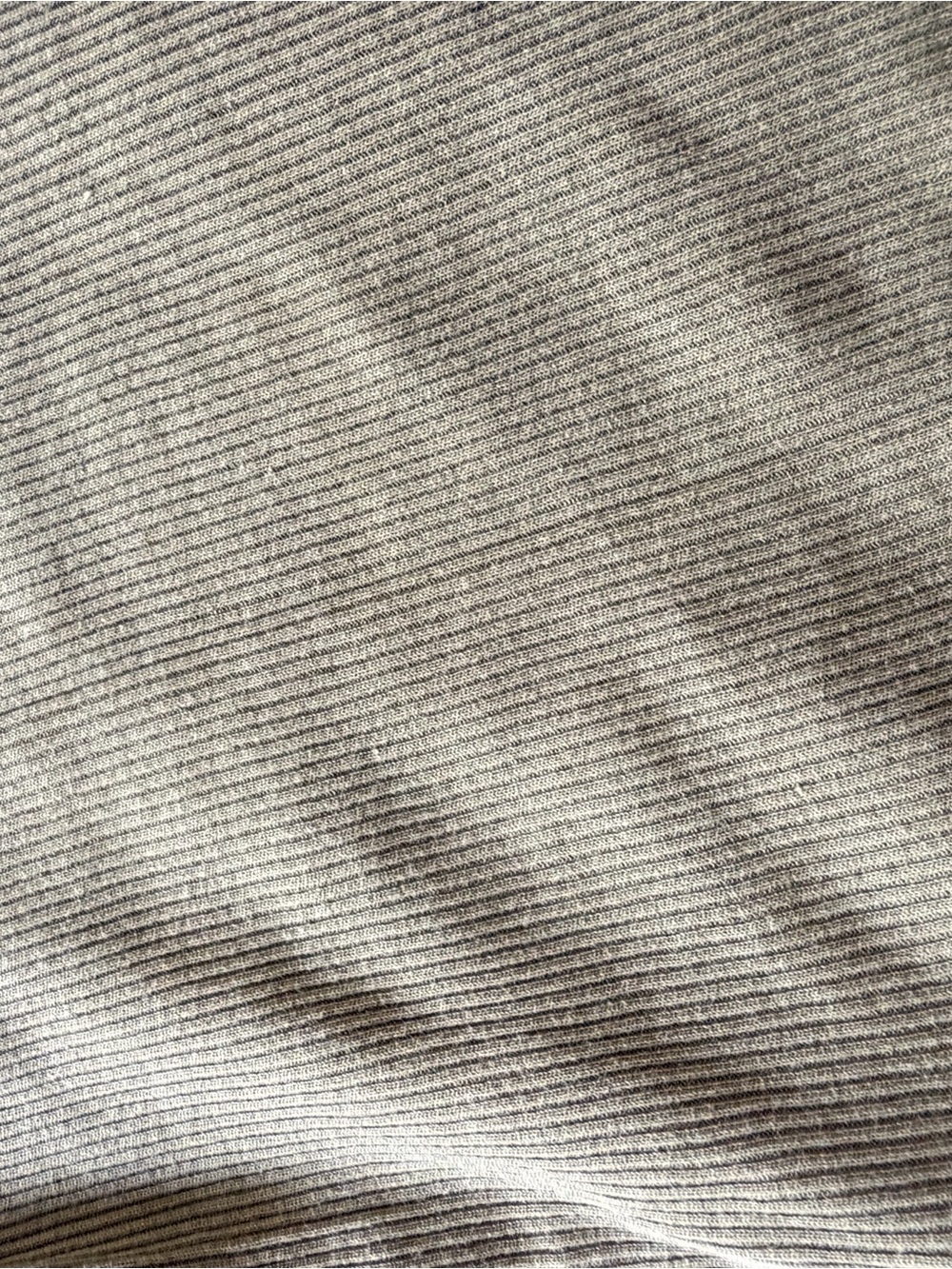 Nicole Miller Olive Green Ribbed Short Sleeve Tee - Picture 4 of 5